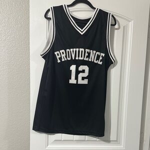 Black Providence Basketball Jersey